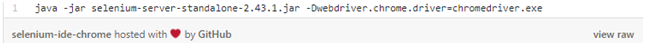 selenium ide in chrome