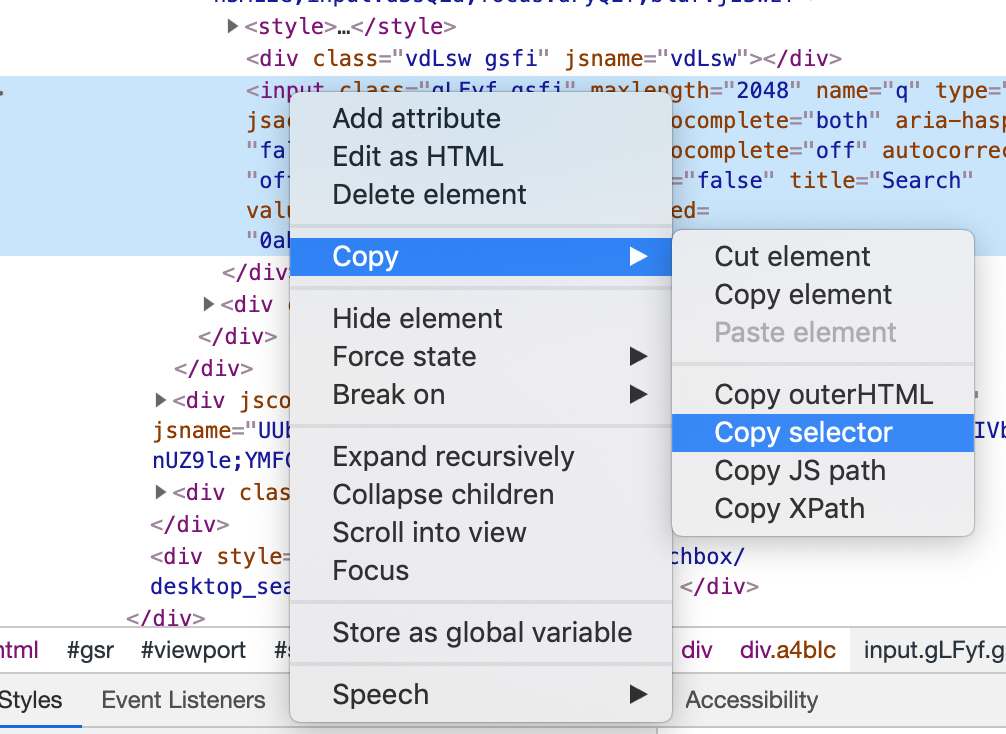 Copy-Selector