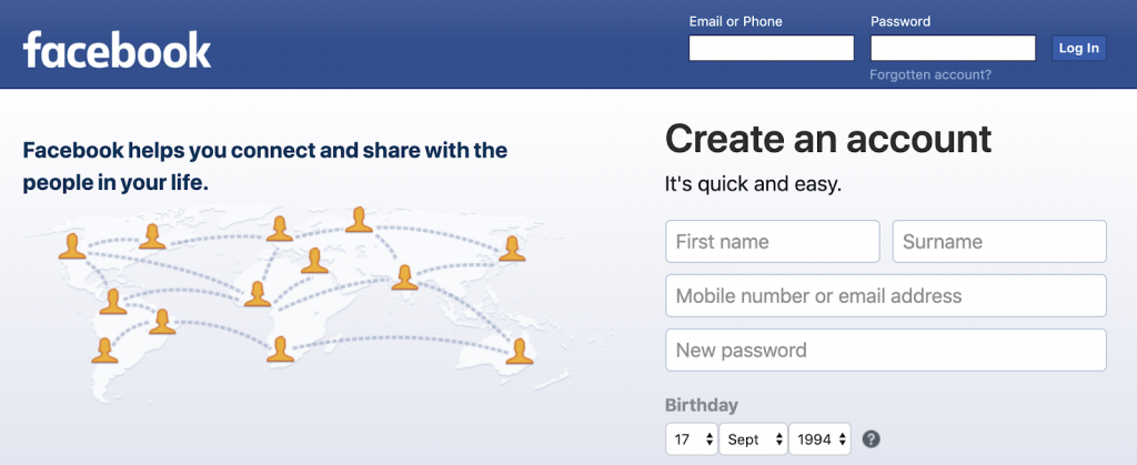 Facebook-selenium