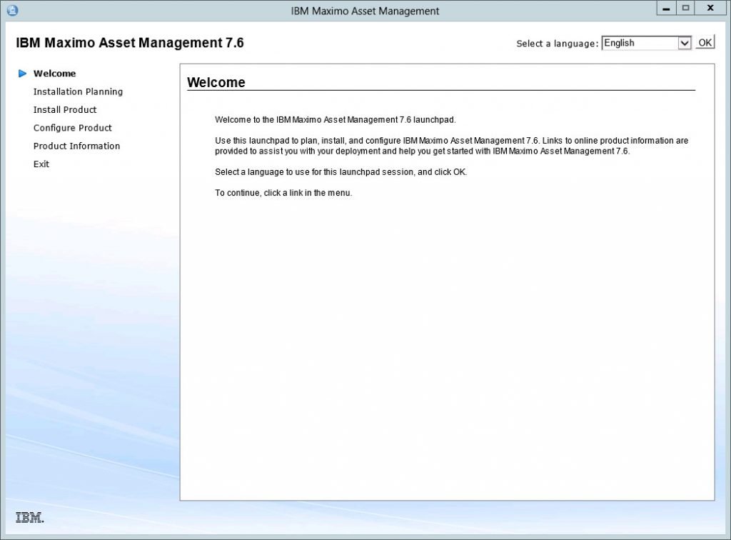 Welcome Screen