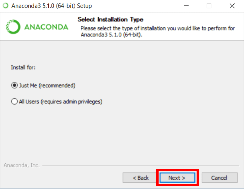 Installation type