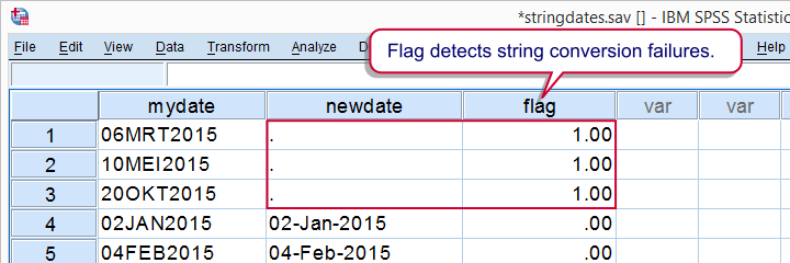 Convert String into Date Variables