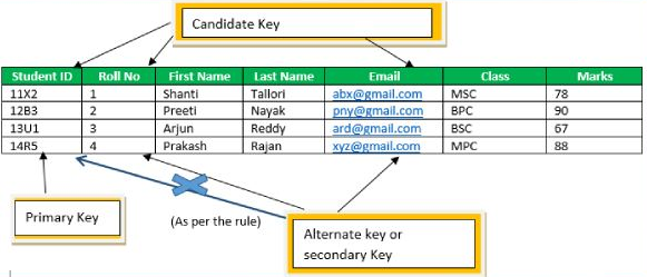 Alternate Search Key