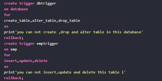 Example Program for Tigger
