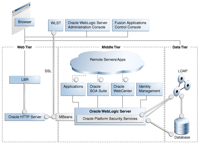 oracle fusion SCM application environment