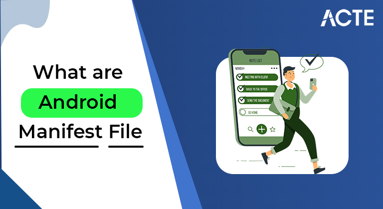 What are Android Manifest File articles ACTE