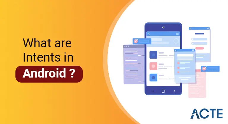 What are Intents in Android articles ACTE