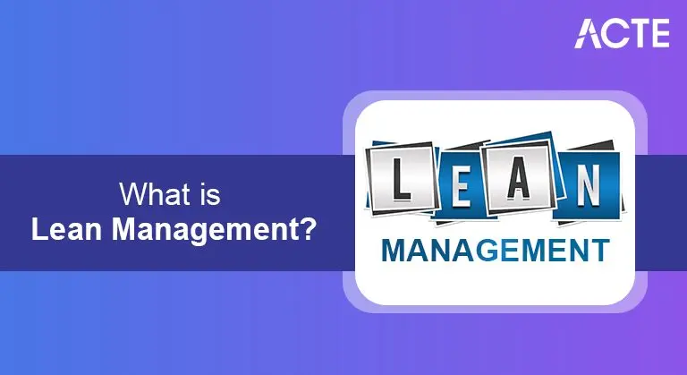 What is Lean Management articles ACTE