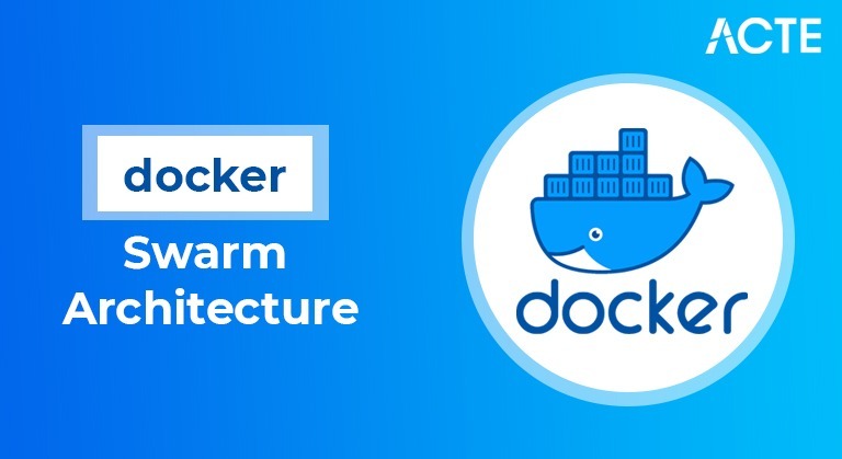 Docker swarm architecture ACTE