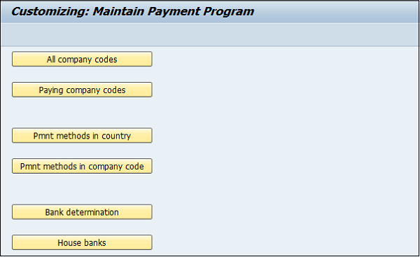 Stages of the SAP Payment Run