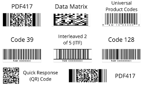 types of barcodes