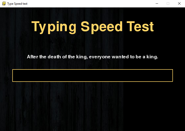 Speed typewriting check