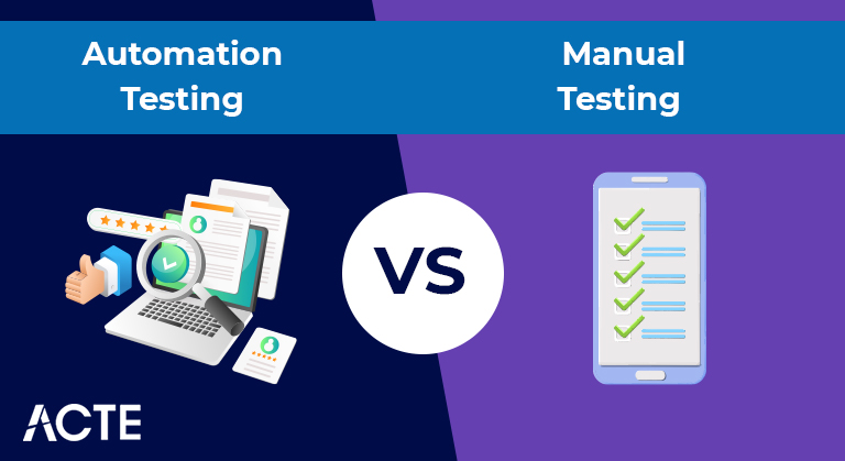 Automation Testing Vs Manual Testing article ACTE