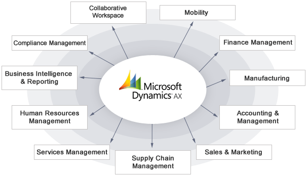 Microsoft Dynamics AX Features  