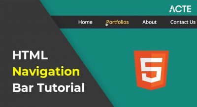 HTML Navigation Bar Tutorial ACTE