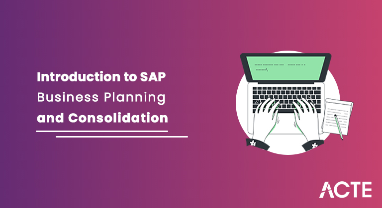 Introduction to SAP Business Planning and Consolidation article ACTE