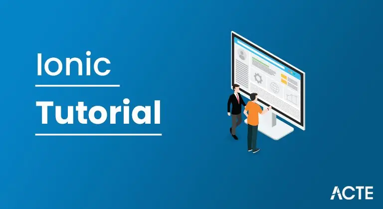 Ionic Tutorial ACTE