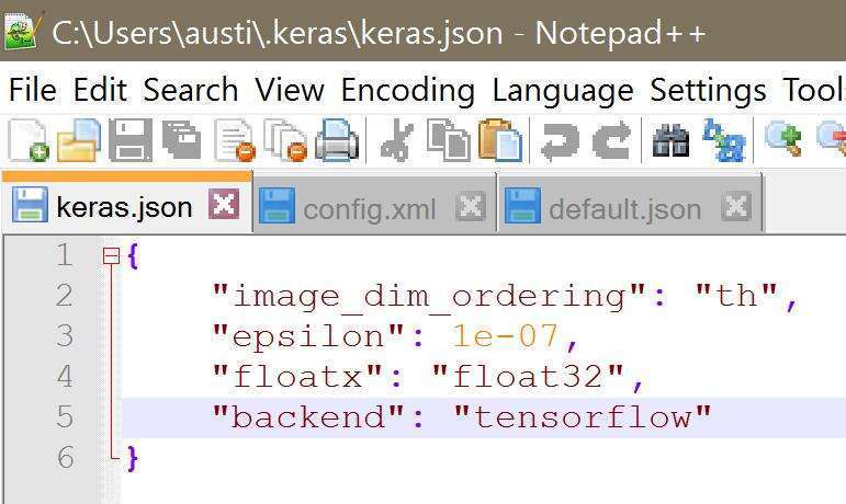 Keras Backend
