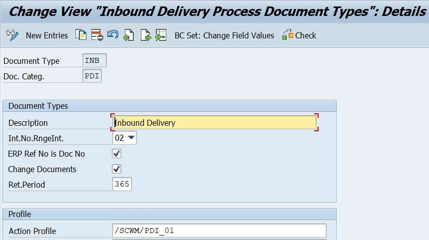 sap ewm account assignment