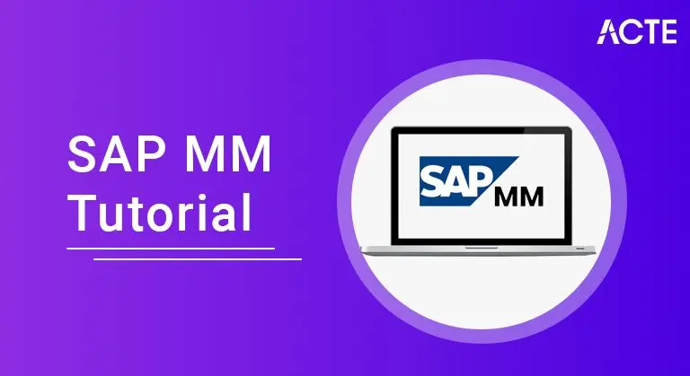 SAP MM Tutorial ACTE
