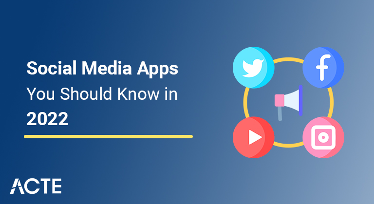 Social Media Apps You Should Know in 2022 article ACTE