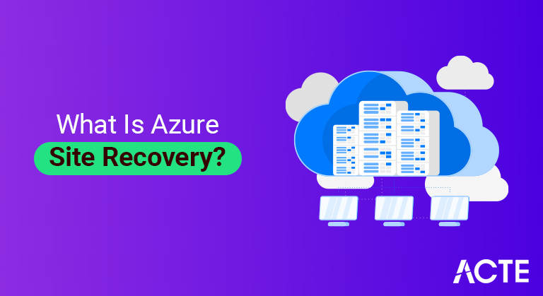 What Is Azure Site Recovery article ACTE