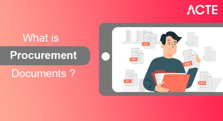Procurement Documents Tutorial ACTE