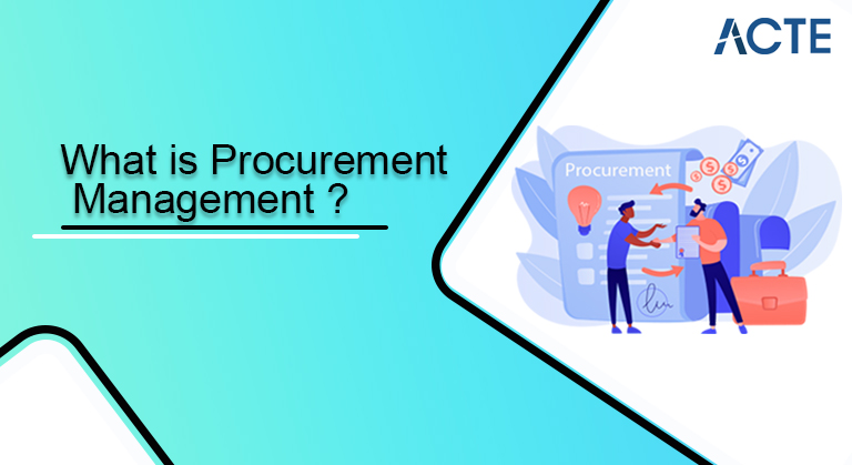 Procurement Management Tutorial ACTE