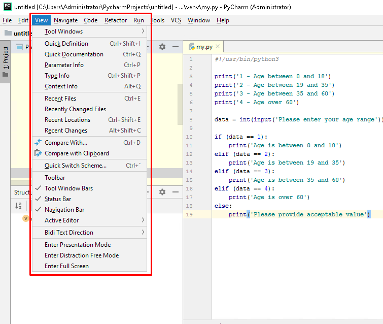 Parts of IDE