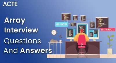 Array Interview Questions and Answers