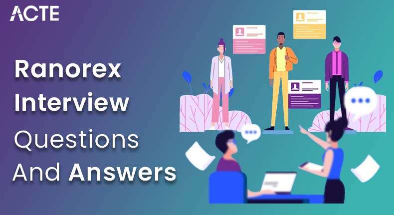 Ranorex Interview Questions and Answers