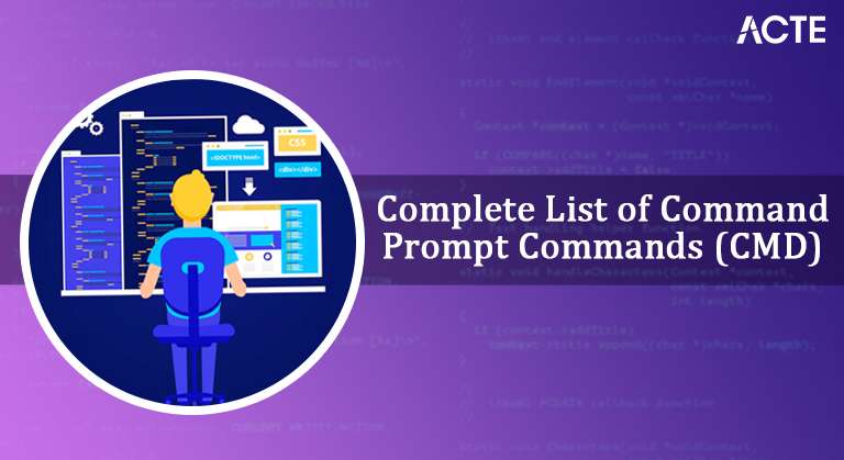 Complete List of Command Prompt Commands (CMD) Article