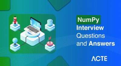 NumPy Interview Questions and Answers