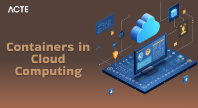 Containers in Cloud Computing Article