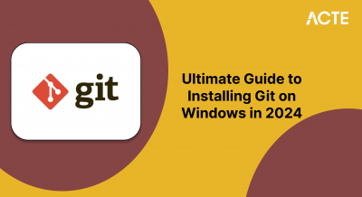 Installing Git on Windows Article
