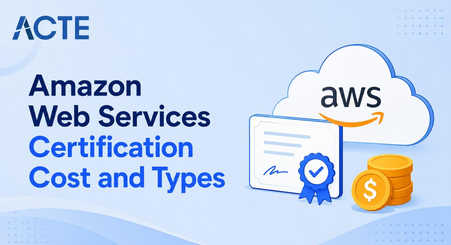 Amazon Web Services Certification Cost and Types Article