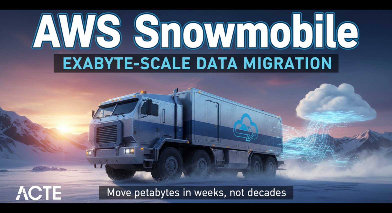 AWS Snowmobile Article