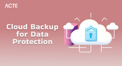Cloud Backup for Data Protection Article