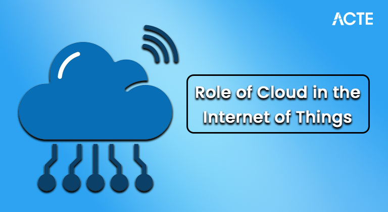 Role of Cloud in the Internet of Things Article