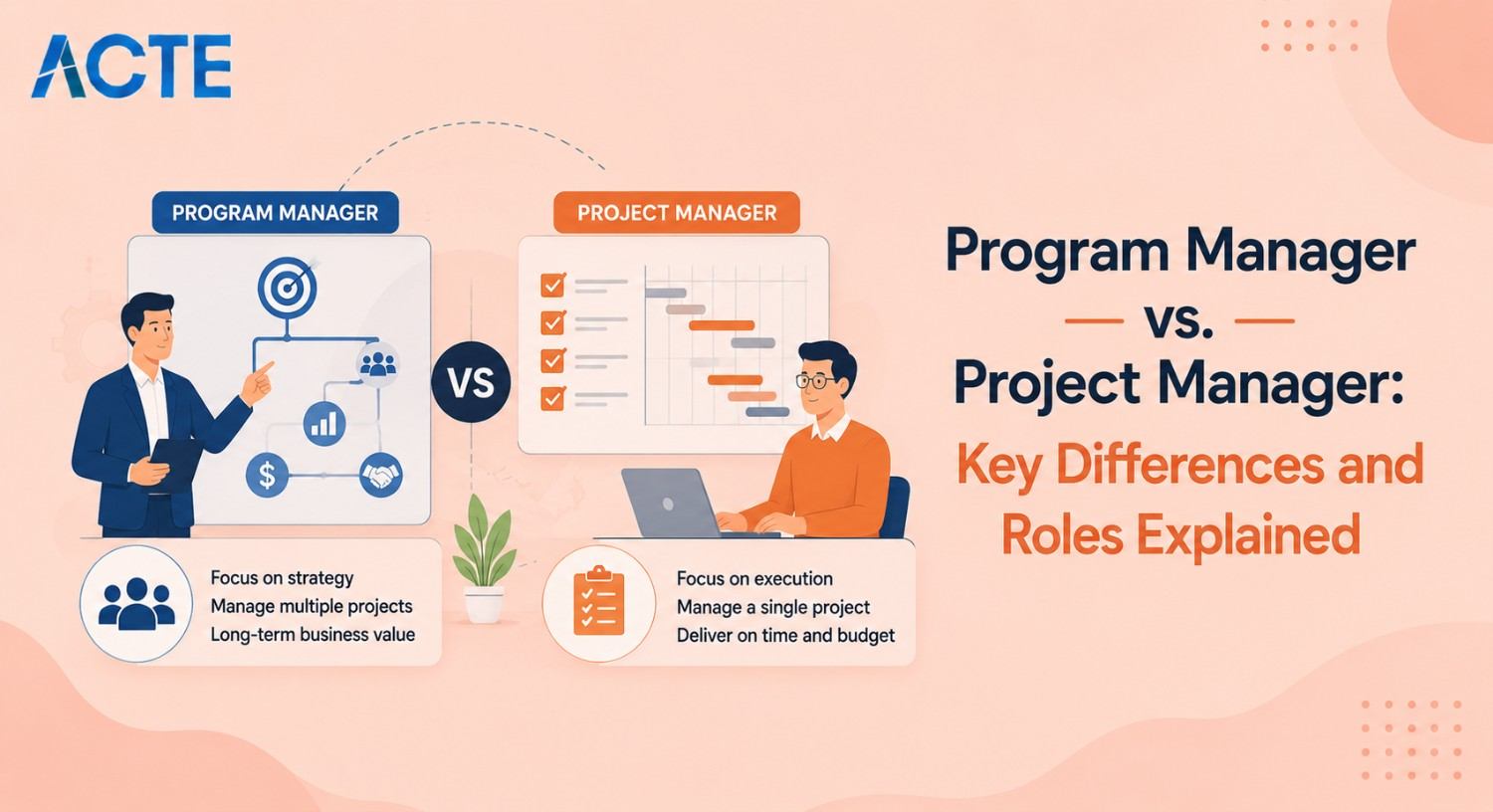 Program Manager vs. Project Manager: Key Differences and Roles Explained Article