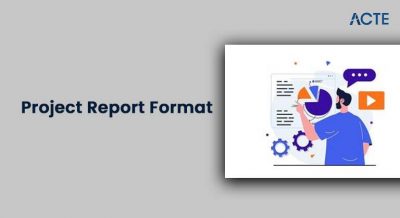 Project Report Format Article