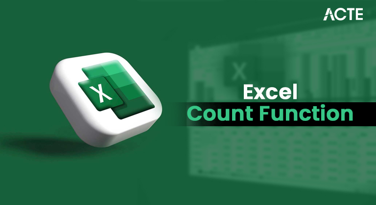 Excel Count Function Article