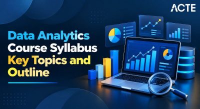 Data Analytics Course Syllabus: Key Topics and Outline