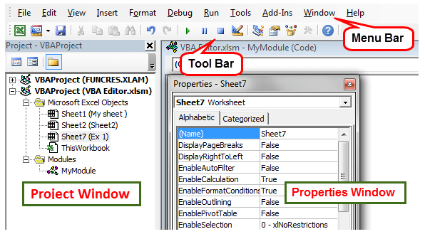 Macros in Excel