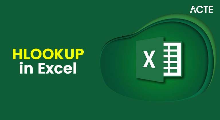 HLOOKUP in Excel Article