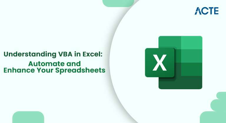 Understanding VBA in Excel Article