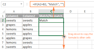 Useful to Compare Two Columns in Excel