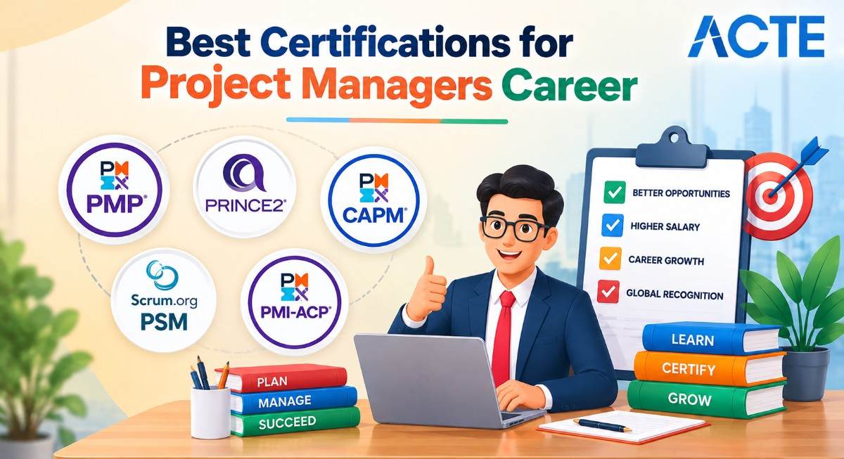 Best Certifications for Project Managers Career Article