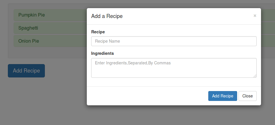 Navbar with Bootstrap