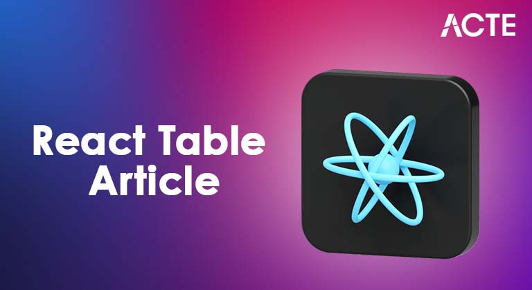 React Table Article Article